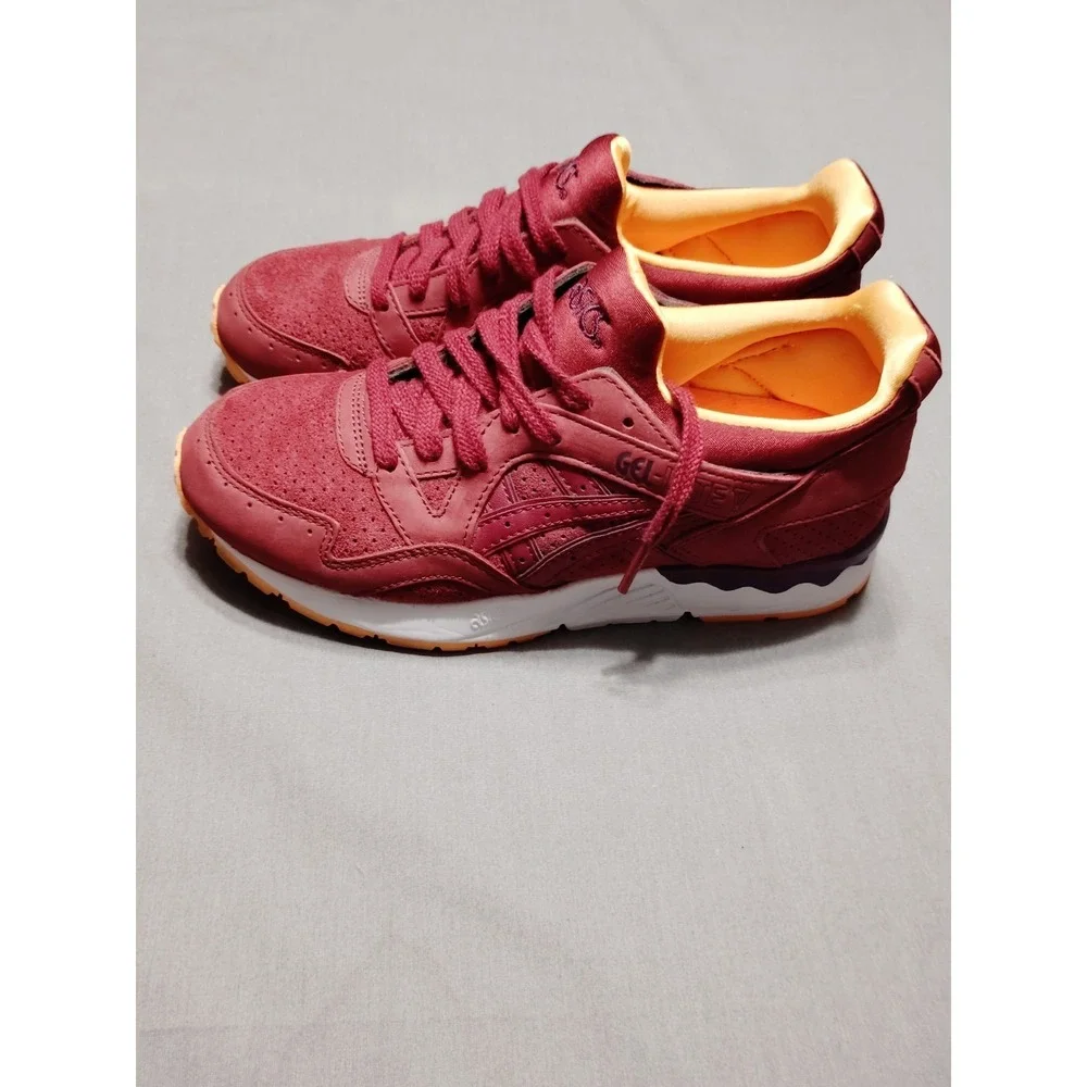 ASICS GEL‑Lyte V Men’s Size 5 Burgundy Dusk Dawn Athletic Running Sneakers Shoes